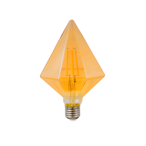 LED 3D bulb E27, 4W, 450lm, 2700K, filament