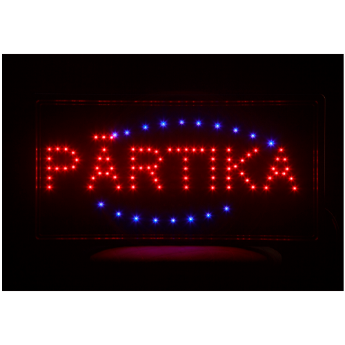 LED рекламный дисплей - вывеска PĀRTIKA