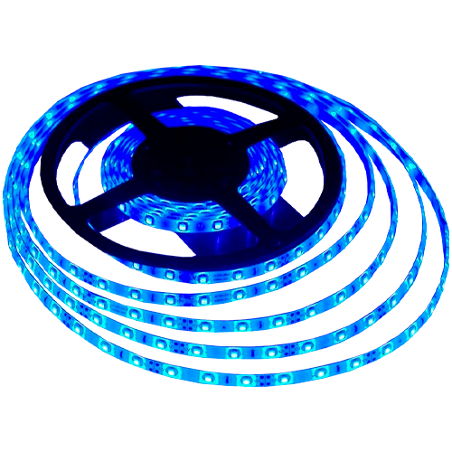 LED Лента 3528, синяя, IP20, 4.8Вт