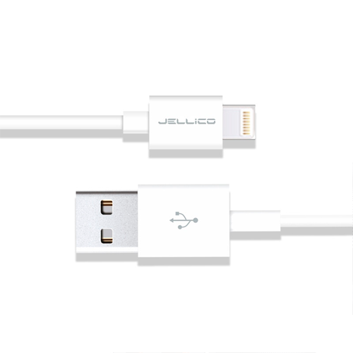 Кабель для быстрой зарядки iPhone Lightning — USB, 1м, 3,4А