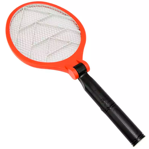Foldable manual fly swatter - insect repellent lamp 3W, 2xAA