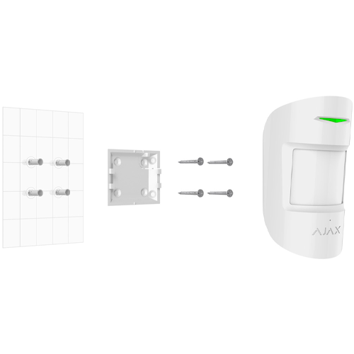 Wireless motion and glass break detector CombiProtect Jeweler