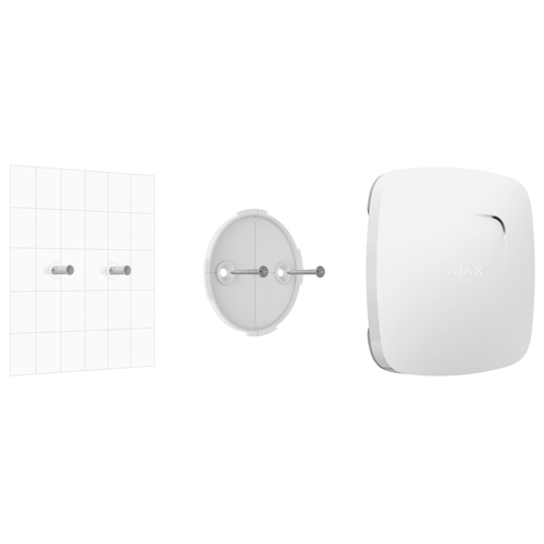 Wireless smoke and temperature change detector FireProtect Jeweler