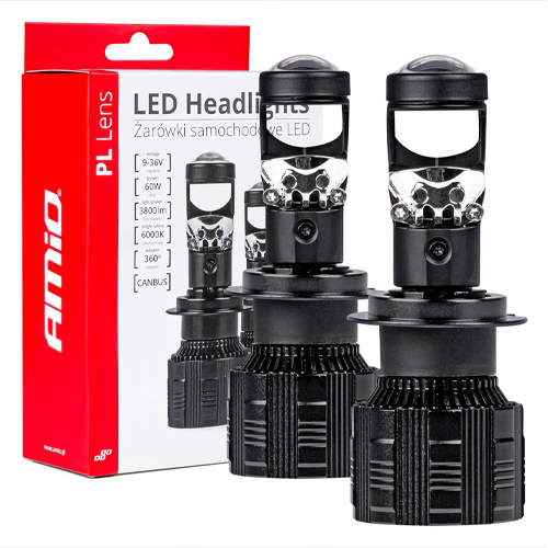 LED лампы PL Lens серии H7/H18, основная фара