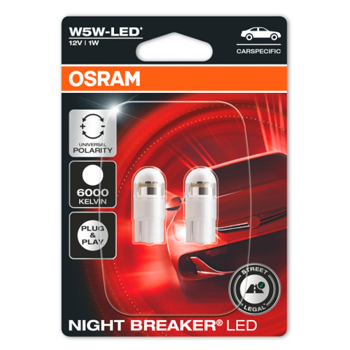 LED bulb W5W, NIGHT BREAKER LED series