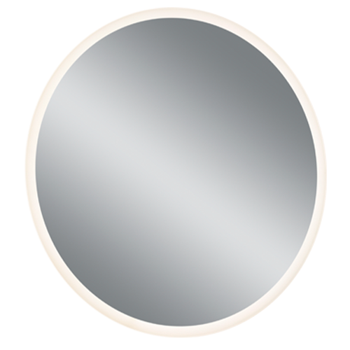 Mirror AURORA with LED lighting, Ø 60 cm, 15W, 3000K, 4000K