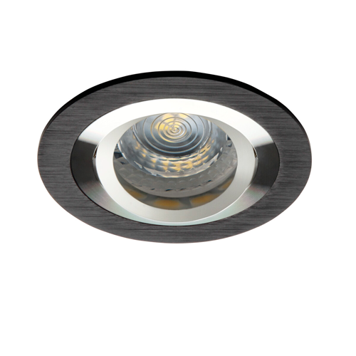 Recessed luminaire SEIDY CT-DTO50-B, excl. MR16, max 10W, IP20