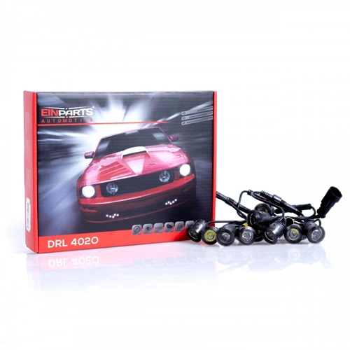 LED Daytime running lights DRL 402O SMOKE, 10x1W, 6000K, 9-32V