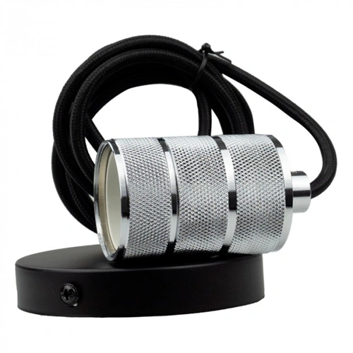 Hanging lamp with 2m cable, excl. E27, max 60W, IP20