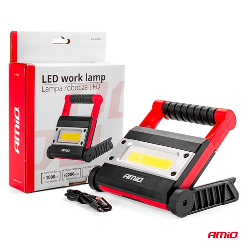 LED Рабочий фонарь WT13, 1000Lm, 2200mAh