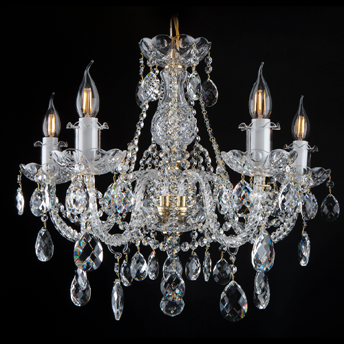 Exclusive Czech crystal chandelier L107/5/01
