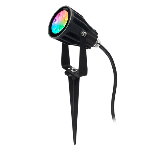 LED умный садовый и фасадный светильник 6Вт, RGB+CCT, IP66