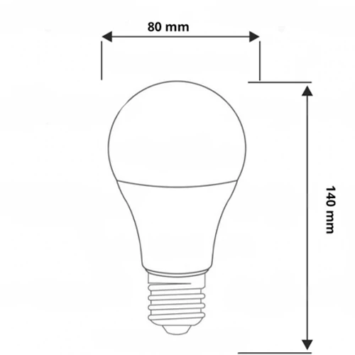 LED Fito spuldze priekš augiem 18W