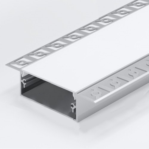Анодированный алюминиевый профиль для 1-5 рядов LED ленты HB-96X20