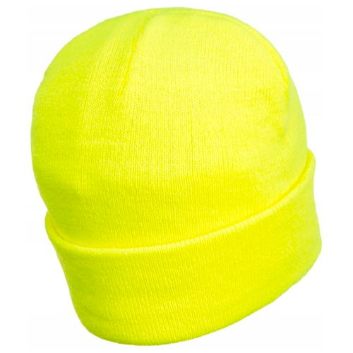 Cepure ar LED lukturi 150Lm, IP44, USB, dzeltenā