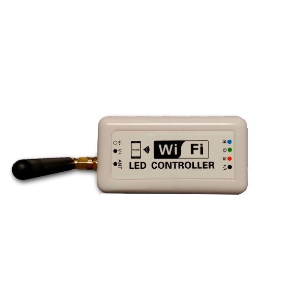 Wi-Fi LED Многоцветный Контроллер (RGB) <3W 2.4G 12, 24V