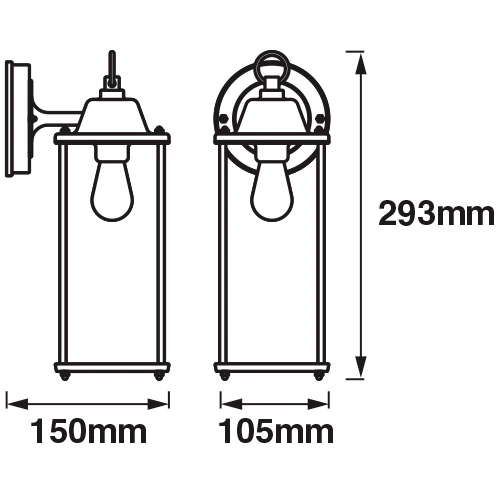 Facade luminaire ENDURA CLASSIC LANTERN