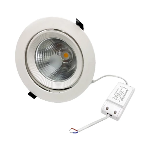 LED Iebūvējamais gaismeklis 30W, 3000K, 3300Lm