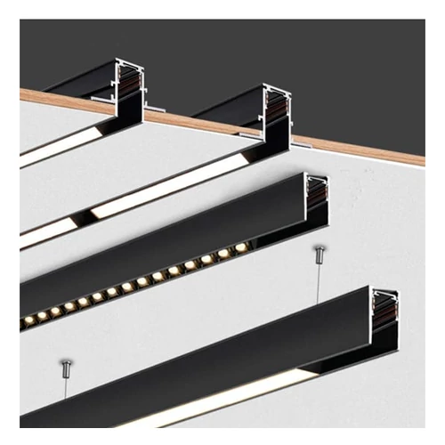 LED Magnetic linear rail light 12W, 4000K, 48V