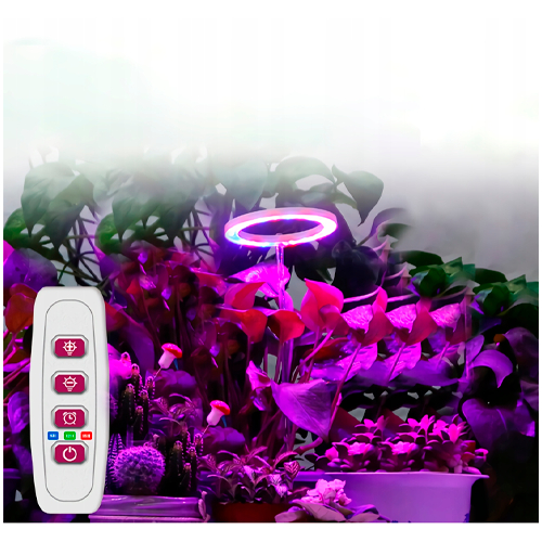 LED лампа для растений 5Вт 360°