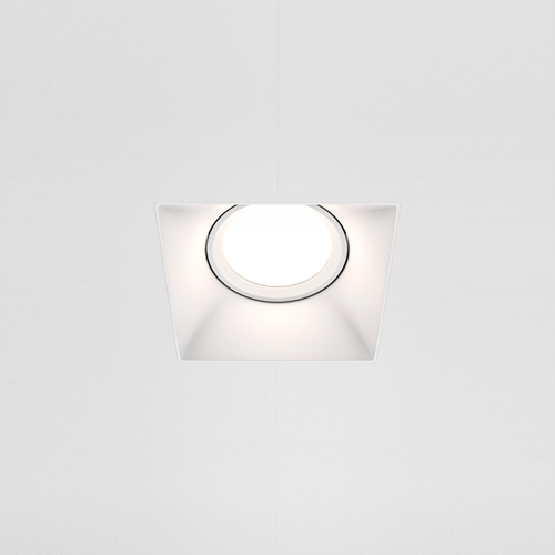 Built-in lamp - fixture, excl. GU10, IP20, white