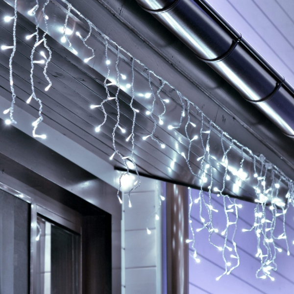 Christmas garland - icicles for facades and indoors