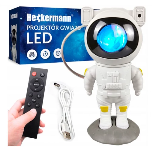 Astronaut projector with remote control for home - projection of the starry sky, galaxy, space