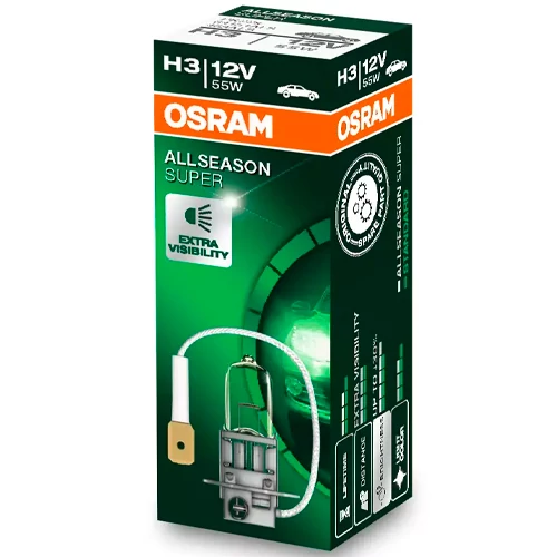 Halogen bulb H3, ALLSEASON SUPER series