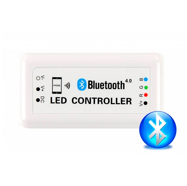 Bluetooth LED RGB Контроллер 12V-24V 4 канала (4А/ канал)