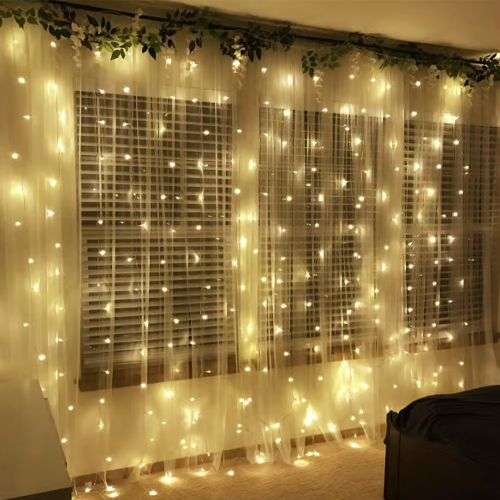 Christmas garland - curtain