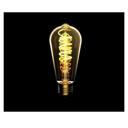 LED bulb E27, ST58, 4W, 360lm, 2700K, filament