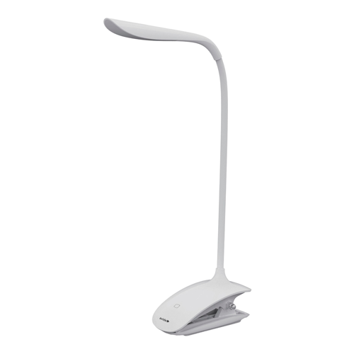 Table lamp with clip