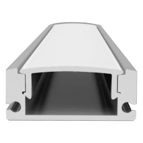 Anodized aluminum profile for LED strip HB-17.5X7T