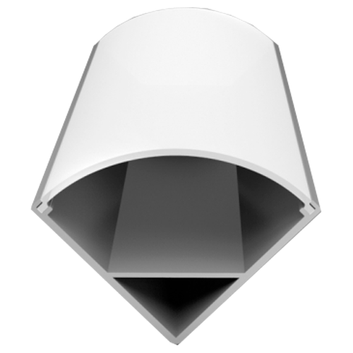 Stūra anodēts alumīnija profils LED lentei HB-15.8X15.8CT