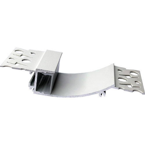 Anodized baguette and baseboard aluminum profile for LED strip HB-98X18.8