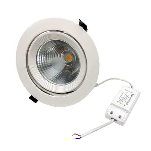 LED встраиваемая лампа 30Вт, 3000К, 3300Лм