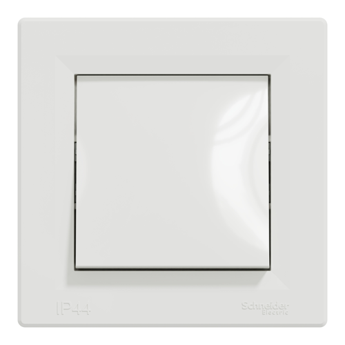Built-in two-way switch with frame, Asfora