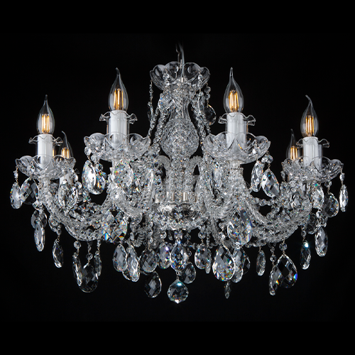 Exclusive Czech crystal chandelier L107/8/01