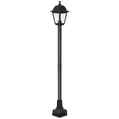 Outdoor decorative pole lamp BLAKE 120cm, excl. 1xE27