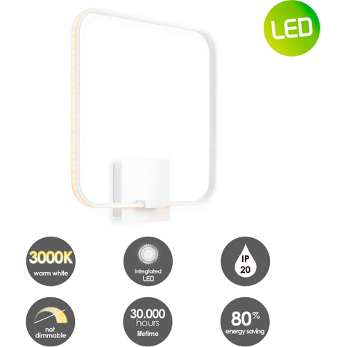 LED настенный светильник - рамка