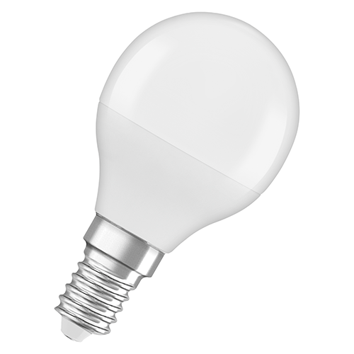 LED bulb E14, P40, 4.9W, 470lm, 2700K