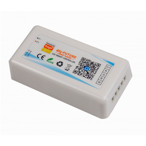 Контроллер многоцветной и белой (RGBW) LED ленты 216Вт, 5-24В, 18А, Tuya