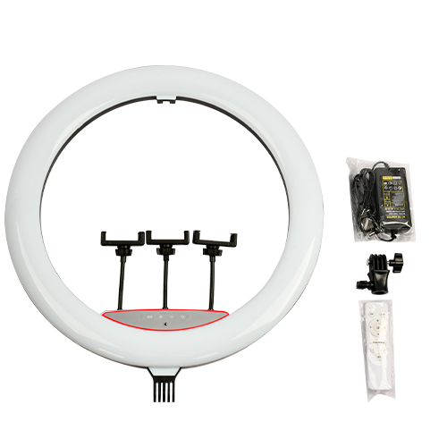 LED Selfie lamp 50W, CCT, Ø 56 cm