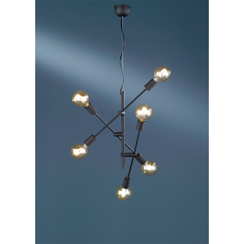 Piekaramā lampa CROSS, excl. 6 x E27, max. 28W