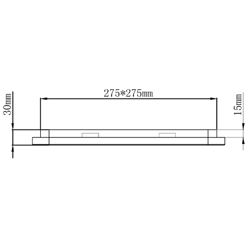 Ceiling lamp, plafon CAMILLUS, 16W, 1900lm, 3000K, IP44