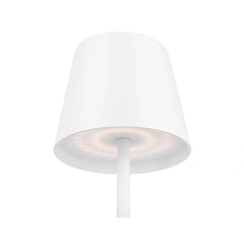 LED Uzlādējama galda lampa SOLIO, 3W, 4000K, IP20, balts