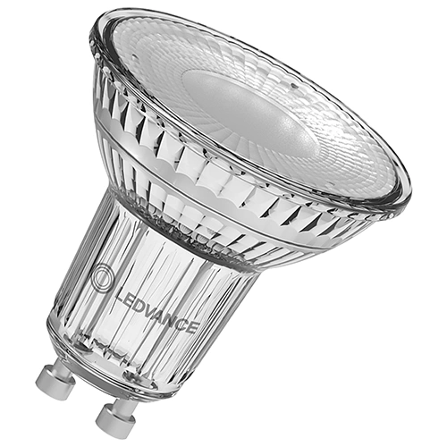 LED spuldze GU10, 120°, 4.3W, 350lm, 4000K