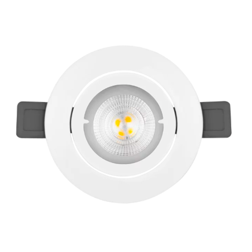 LED встраиваемый светильник с лампой GU10, 8.3W, 3000K, 575Lm, dimmējama, KIT LEDr GU1