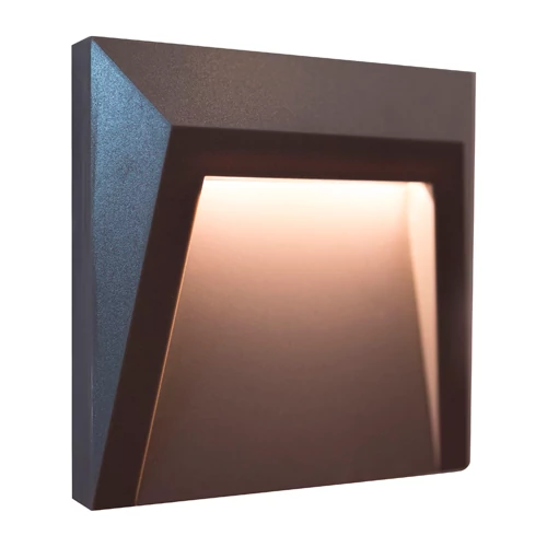 LED surface-mounted luminaire for stairs and walls 1.5W 4000K IP65