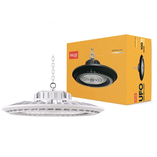 LED industrial 100W light UFO 14000lm, 4000K, IP65 Premuim+